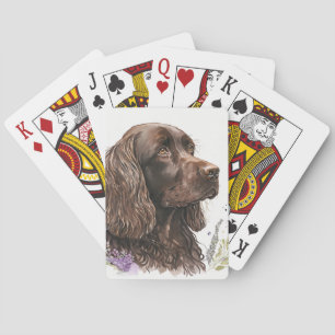 Jeu De Cartes Chocolat Brown Cocker Spaniel