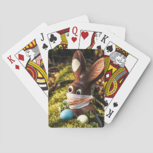 Jeu De Cartes Chocolat Corona Bunny de Pâques