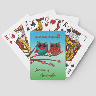 Jeu De Cartes Chouette aime vous-Cartes à vélo