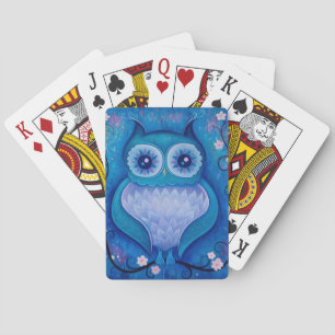 Jeu De Cartes chouette bleue