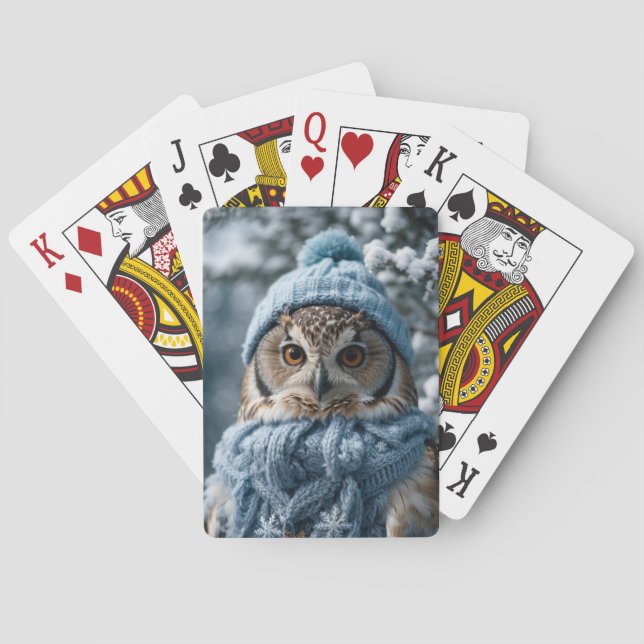 Jeu De Cartes Chouette de Wonderland (dos)