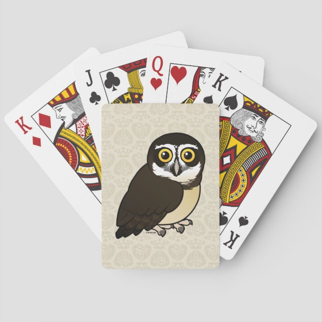 Jeu De Cartes Chouette Spectaculaire Birdable (dos)