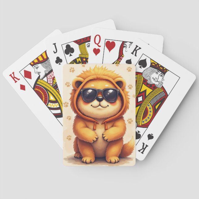 Jeu De Cartes Chow Chow Kawaii Drôle Chien (dos)