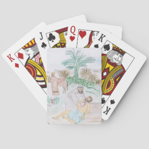 Jeu De Cartes Christian Artwork Le bon samaritain
