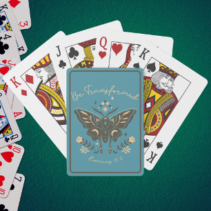 Jeu De Cartes Christian Be Transformé Romains 12:2 Boho