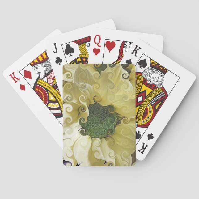 JEU DE CARTES CHRYSANTHEMUM (dos)