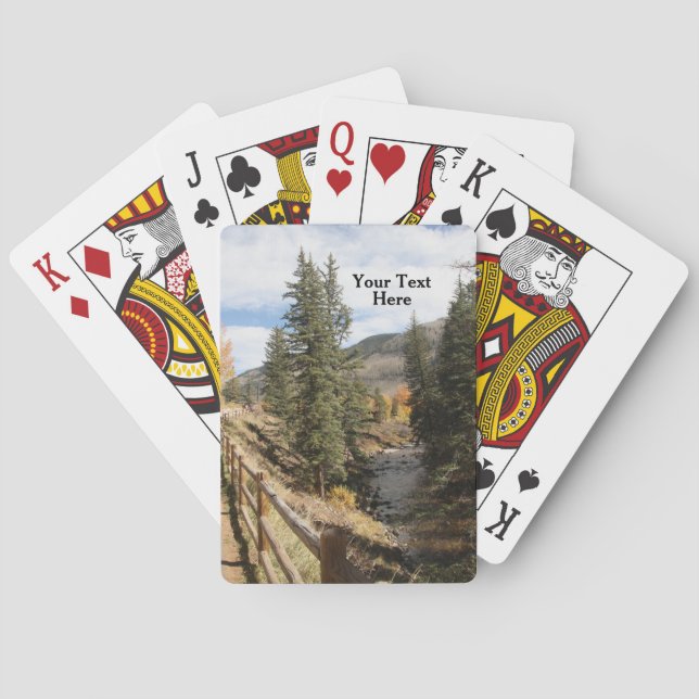 Jeu De Cartes Chute à Aspen (dos)