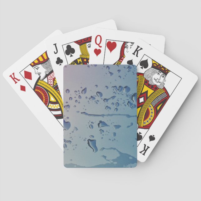 Jeu De Cartes Chute de pluie (dos)