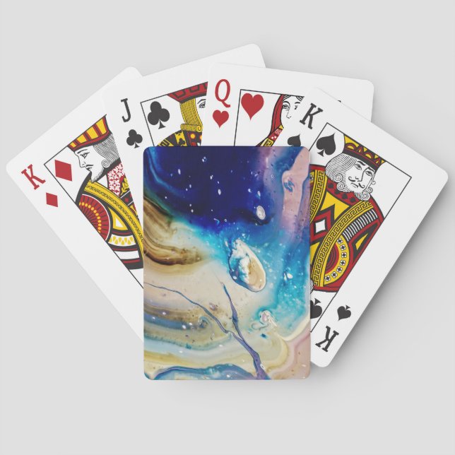 Jeu De Cartes Chute des cartes de lecture (dos)