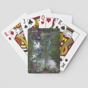 Jeu De Cartes Chutes de cuivre jouant aux cartes