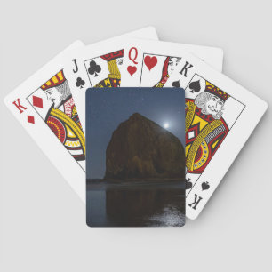 Jeu De Cartes Cieux au-dessus de Haystack Rock   Cannon Beach, O