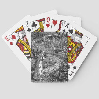 Jeu De Cartes Cimetière de la nuit jouant aux cartes