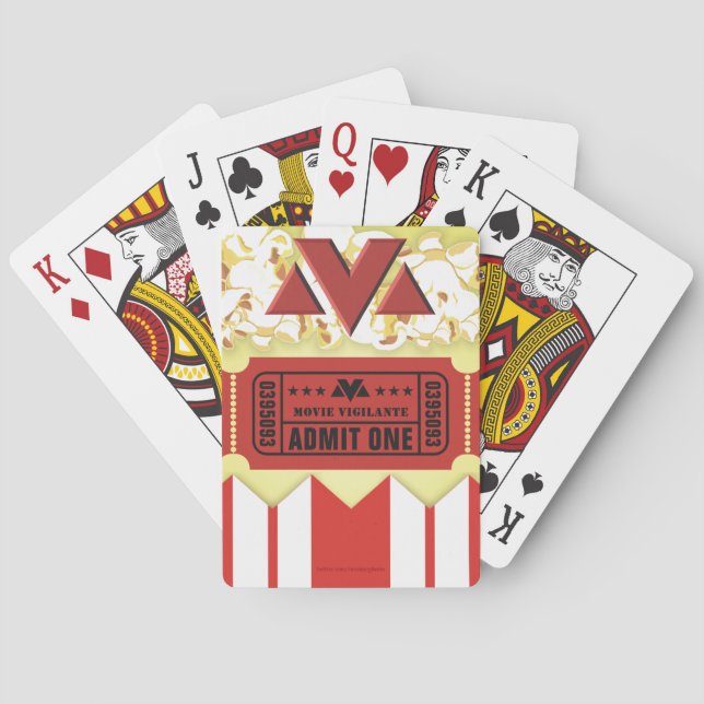 Jeu De Cartes Cinéma Vigilante Cinéma (dos)