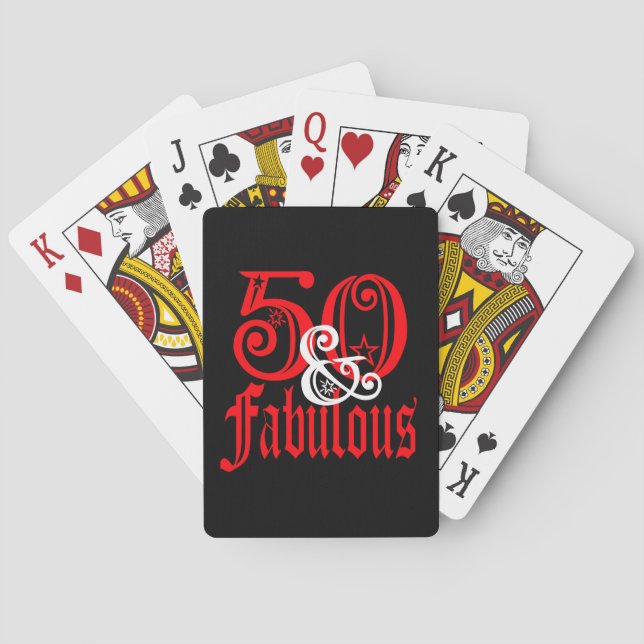 Jeu De Cartes Cinquante et fabuleux (dos)