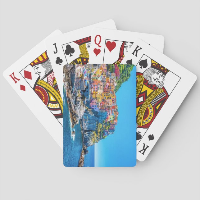 Jeu De Cartes Cinque Terre, Italie (dos)