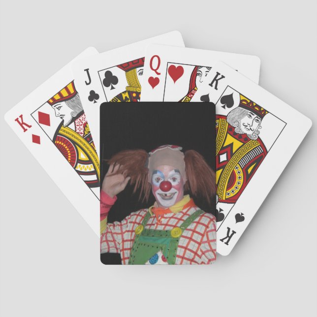 Jeu De Cartes CIRCUS SOURIANT CLOWN Classic Playing Cards (dos)