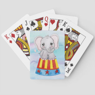 Jeu De Cartes Cirque Eléphant Jouer Cartes
