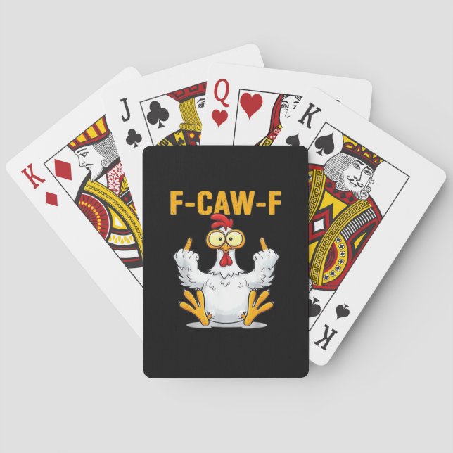 Jeu De Cartes Citation de Cocorico Mème Classique (dos)
