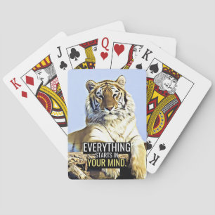 Jeu De Cartes Citation sur le bonheur Tout commence dans votre e