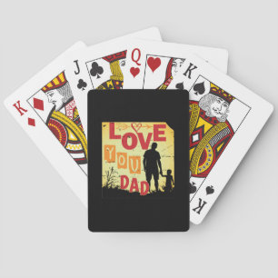 Jeu De Cartes Citations de grand-père Je t'aime papa