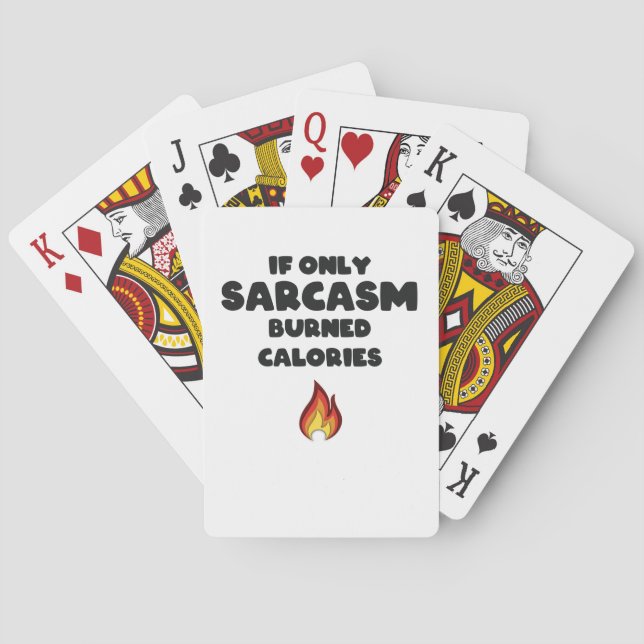 Jeu De Cartes Citations de sarcasme amusantes Ados Hommes Sarcas (dos)