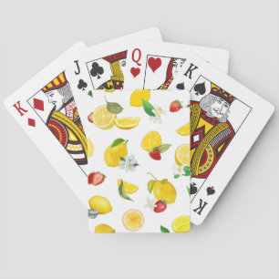Jeu De Cartes Citron et fraise 2