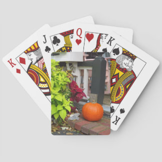 Jeu De Cartes Citrouille et Coleus - Martha's Vineyard