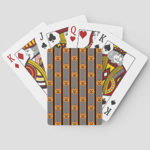 Jeu De Cartes Citrouilles d'Halloween amusants et fantaisistes