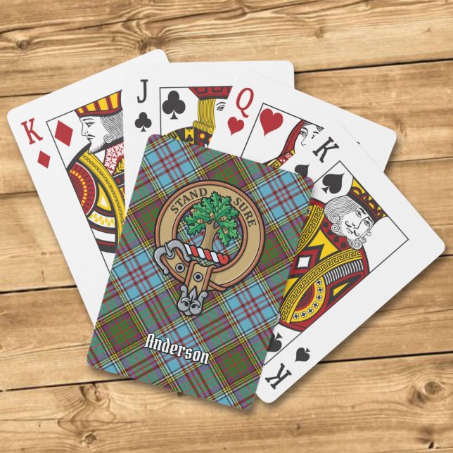 Jeu De Cartes Clan Anderson Crest Jouer aux cartes (Créateur téléchargé)