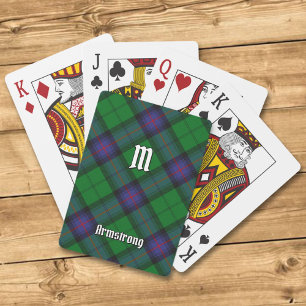Jeu De Cartes Clan Armstrong Tartan Jouer aux cartes