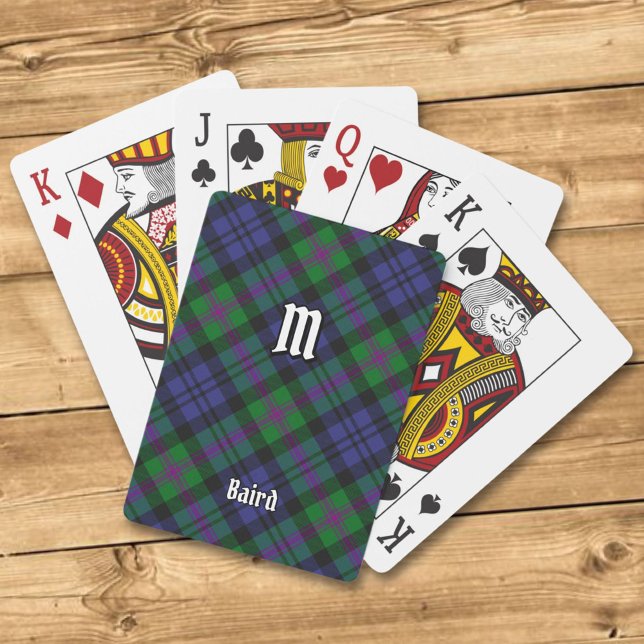 Jeu De Cartes Clan Baird Tartan (Créateur téléchargé)