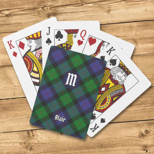 Jeu De Cartes Clan Blair Tartan Jouer des cartes