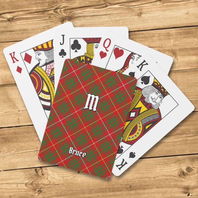 Jeu De Cartes Clan Bruce Tartan (Créateur téléchargé)