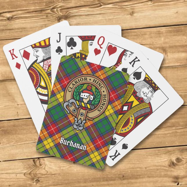 Jeu De Cartes Clan Buchanan Crest (Créateur téléchargé)