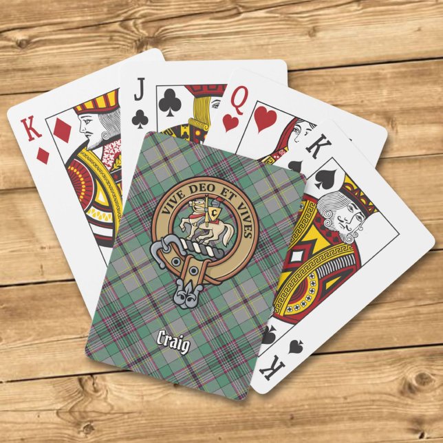 Jeu De Cartes Clan Craig Crest Jouer aux cartes (Créateur téléchargé)