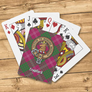 Jeu De Cartes Clan Crawford Crest Jouer Des Cartes