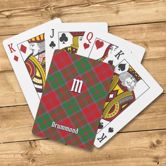 Jeu De Cartes Clan Drummond Tartan (Créateur téléchargé)