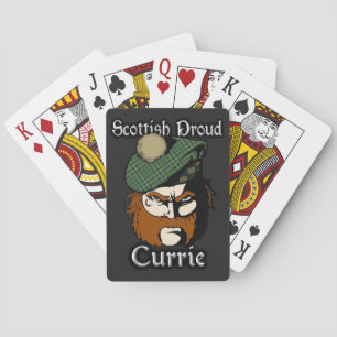 Jeu De Cartes Clan écossais Currie Tartan Clansman