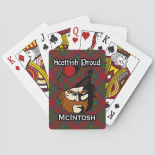 Jeu De Cartes Clan écossais McIntosh Tartan Deck