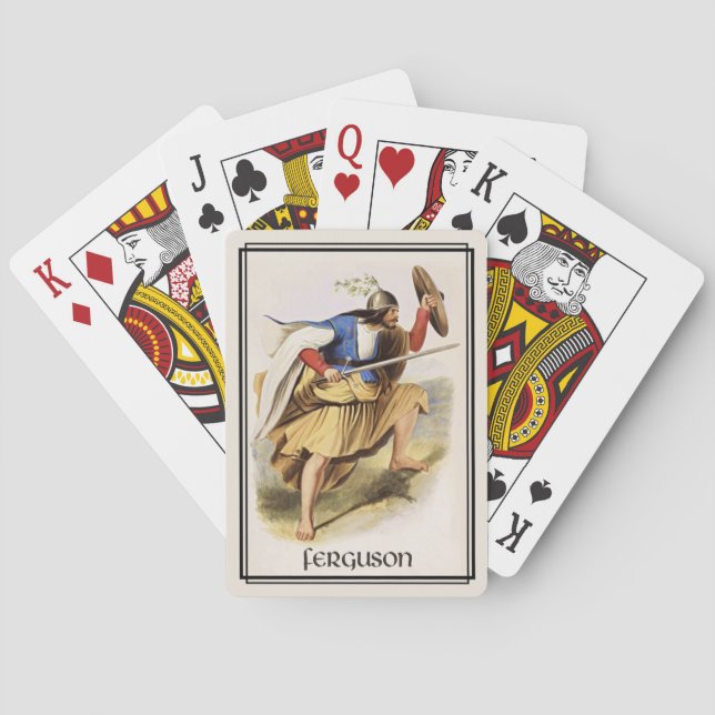 Jeu De Cartes Clan Ferguson Classic Scotland (dos)
