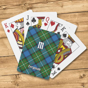 Jeu De Cartes Clan Ferguson Tartan Jouer des cartes