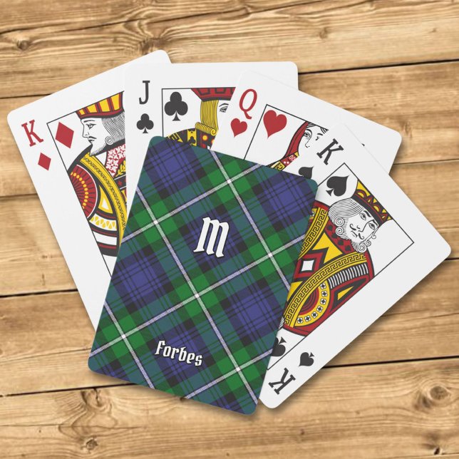 Jeu De Cartes Clan Forbes Tartan (Créateur téléchargé)