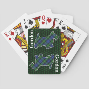 Jeu De Cartes Clan Gordon Tartan Scottish Terrier Edition