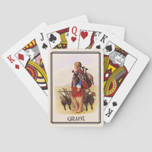 Jeu De Cartes Clan Grant Classique Écosse