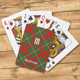 Jeu De Cartes Clan Gregor Tartan Jouer Des Cartes