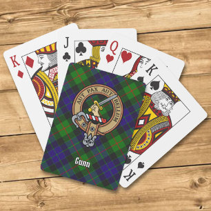 Jeu De Cartes Clan Gunn Crest Jouer aux cartes