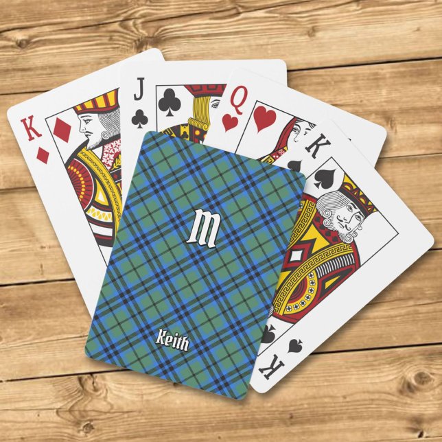 Jeu De Cartes Clan Keith Tartan Jouer des cartes (Créateur téléchargé)