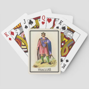 Jeu De Cartes Clan MacColl Classic Scotland Bicycle deck