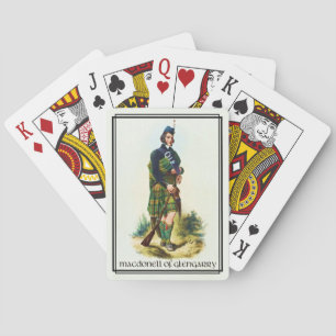 Jeu De Cartes Clan MacDonell de Glengarry Classic Scotland