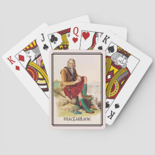 Jeu De Cartes Clan MacFarlane Classic Scotland Bicycle Deck